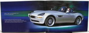 2002-2003 BMW Alpina Roadster V8 Dealer Sales Brochure Folder Specs