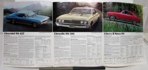 1967 Chevrolet Super Sports Sales Brochure Camaro Impala Chevelle Corvette Nova