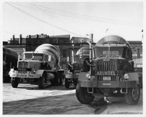 1965 Autocar Tandem Axle Mixer Truck Fleet Press Photo 0035 - The Arundel Corp