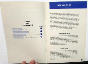 1952 Ford Dealer Service Forum Booklet No 2 Fordomatic Transmission Service Tips