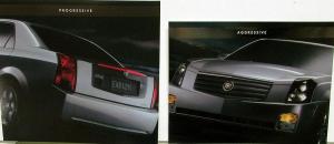 2003 Cadillac CTS Sales Mailer Portfolio Brochure Original