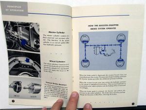 1952 Ford Dealer Service Forum Booklet No 6 Truck Hydraulic Brakes Service Tips