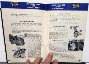 1952 Ford Dealer Service Forum Booklet No 5 Truck Air Brakes Service Tips