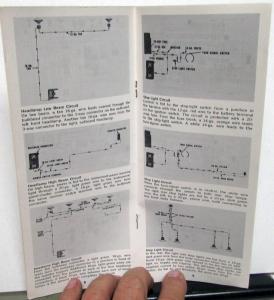 1969 Chevrolet Dealer Service Booklet Instructions Electrical Circuits Wiring