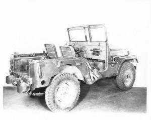 1955 Willys Jeep 4x4 M38A1 Press Photo 0009
