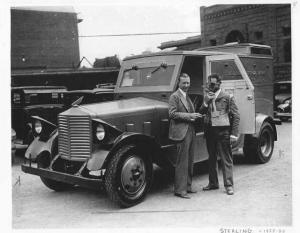 1928-1930 Sterling Armored Car Press Photo 0009 - Seaboard National Bank