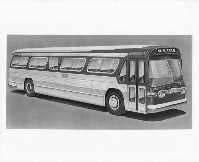 1959 GMC Suburban Passenger Bus Illustrative Press Photo & Release 0238