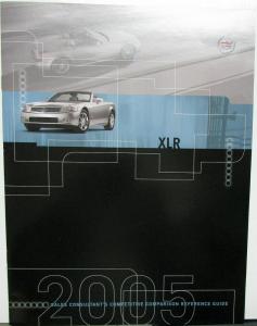 2005 Cadillac XLR Roadster Sales Consultants Competitive Comparison Guide