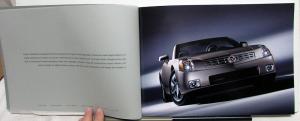 2004 Cadillac XLR Roadster Prestige Sales Brochure