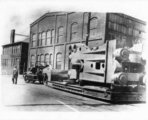 1920s Mack AC Truck w/ Lowbed Trailer Press Photo 0193