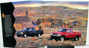 1993 Toyota Trucks Dealer Sales Brochure Features Specs 4X2 4X4 Pickup