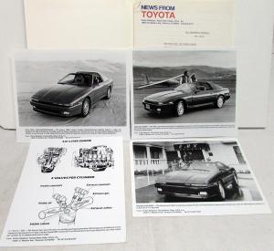 1986 1/2 Toyota Supra Mid-Year Model Introduction Press Kit Media Release