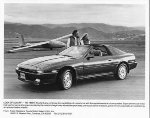 1986 1/2 Toyota Supra Look of Luxury Press Photo 0019