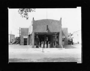 1930s Magnolia Gas Station Press Photo 0015