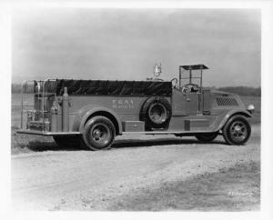 1930s Mack AC Fire Truck Press Photo 0196 - FDNY Rescue Co