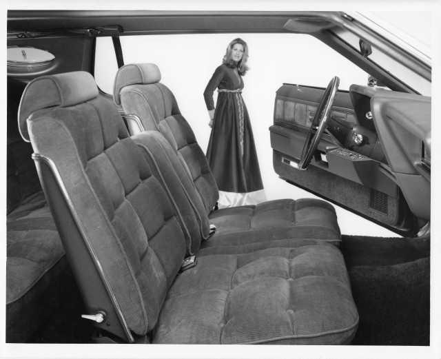 1973 Lincoln Continental Interior Press Photo 0062
