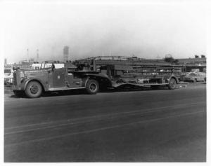 1950s American LaFrance Boston Fire Truck Engine No 2 Press Photo 0054