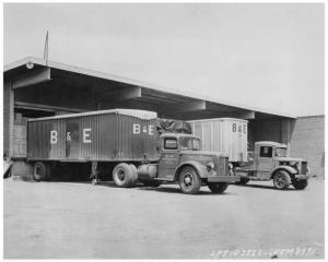 1963 Mack Tractor Trailer Truck Press Photo 0205 - B & E Transportation