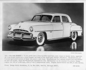 1951 Dodge Coronet Press Photo 0068