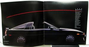 1988 Toyota Supra Dealer Sales Brochure Large Prestige Features Data