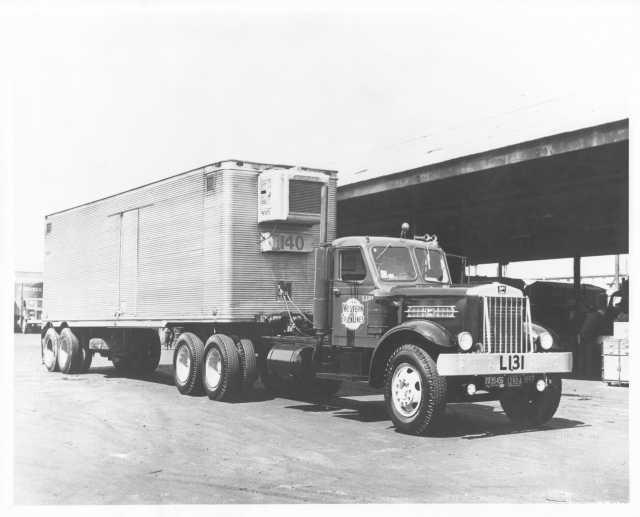 1952 Sterling Tractor Trailer Truck Press Photo 0054 - Western Truck Lines LTD