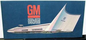 1963-64 General Motors GM Foreign Overseas Models Brochure Holden Vauxhall Opel