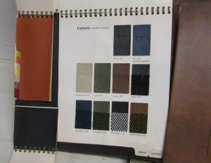 1971 Chevrolet Dealer Album Color Fabric Data Chevelle Corvette Camaro Nova Vega