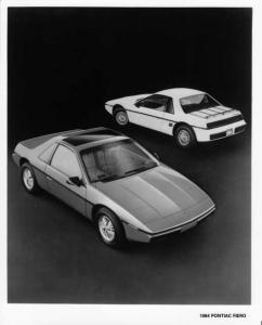 1984 Pontiac Fiero Press Photo 0043