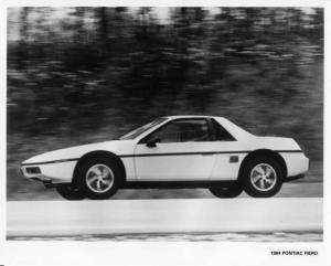 1984 Pontiac Fiero Press Photo 0044