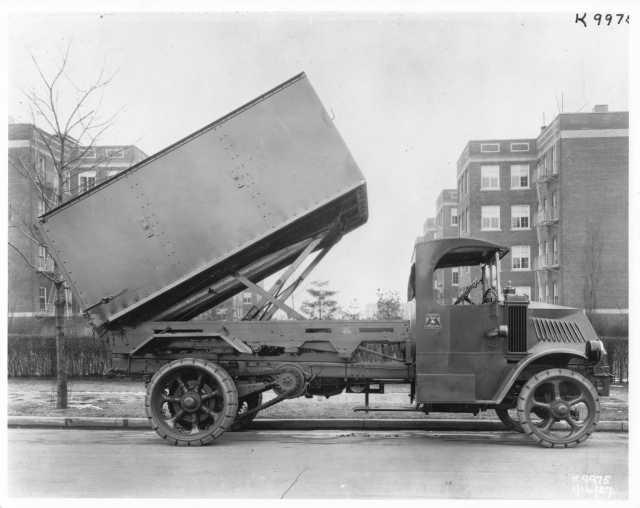 1927 Mack Dump Truck Press Photo 0229