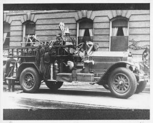 1928 American LaFrance Fire Truck Press Photo 0075 - Boston - Engine 33