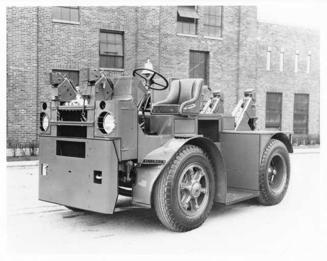 1930s Mack Custom Yard Truck Press Photo 0238