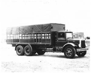 1930s Mack BX Stake Truck Press Photo 0241 - JJ Schaefer Trucking Co New York