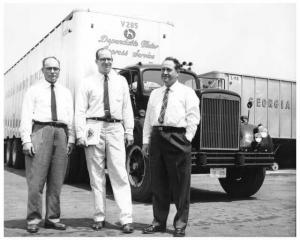 1957 White Truck Press Photo 0087 - Georgia Highway Express Service