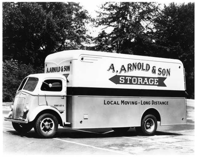 1930s White Truck Press Photo 0089 - A Arnold & Son Storage