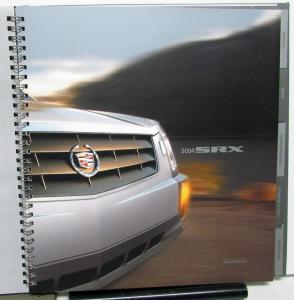 2004 Cadillac SRX New Model Introduction Press Kit Media Release