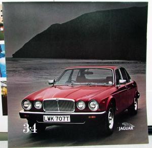 1979 Jaguar XJ Series III Dealer Prestige Sales Brochure Portfolio 3.4 4.2 5.3
