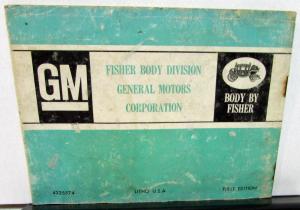 1965 General Motors A Body Convertible Power Top Operation Owners Manual Hydro