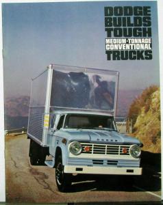 1965 Dodge Med Ton Conventional Truck D Series 400 to 700 Sale Brochure Dtd 3 65