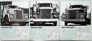 1964 Dodge High Tonnage Diesel Truck NC900 NCT800 NCT900 Sales Brochure Dtd 9 63