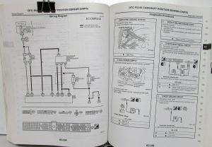 1999 Nissan Frontier Shop Service Repair Manual 3.3L VG Engine OEM Original