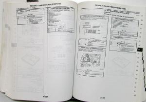 1999 Nissan Frontier Shop Service Repair Manual 3.3L VG Engine OEM Original