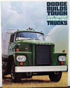 1964 Dodge High Ton Gas Truck C 800 - 1000 CT 700 - 900 Sales Brochure Rev 9 63