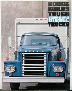 1964 Dodge Diesel Trucks Med Ton Model PD & PC 500 600 Sales Folder Original