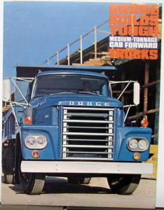 1964 Dodge Truck Medium Ton Cab Forward C500 600 700 Sales Folder Rev 9 63