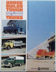 1964 Dodge Truck Medium Ton Cab Forward C500 600 700 Sales Folder Rev 9 63