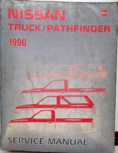 1990 Nissan Truck Pathfinder Shop Service Repair Maintenance Manual OEM Original