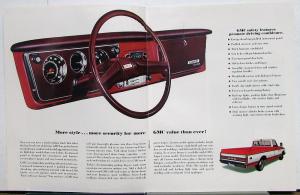 1971 GMC Pickup Suburban Panel Stake Cab Chassis 1500-3500 Truck Sales Brochure