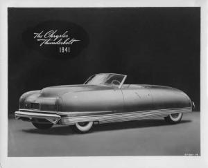1941 Chrysler Thunderbolt Concept Idea Show Car Press Photo 0031