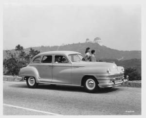 1948 Chrysler 4 Dr Traveler Sedan Press Photo 0034